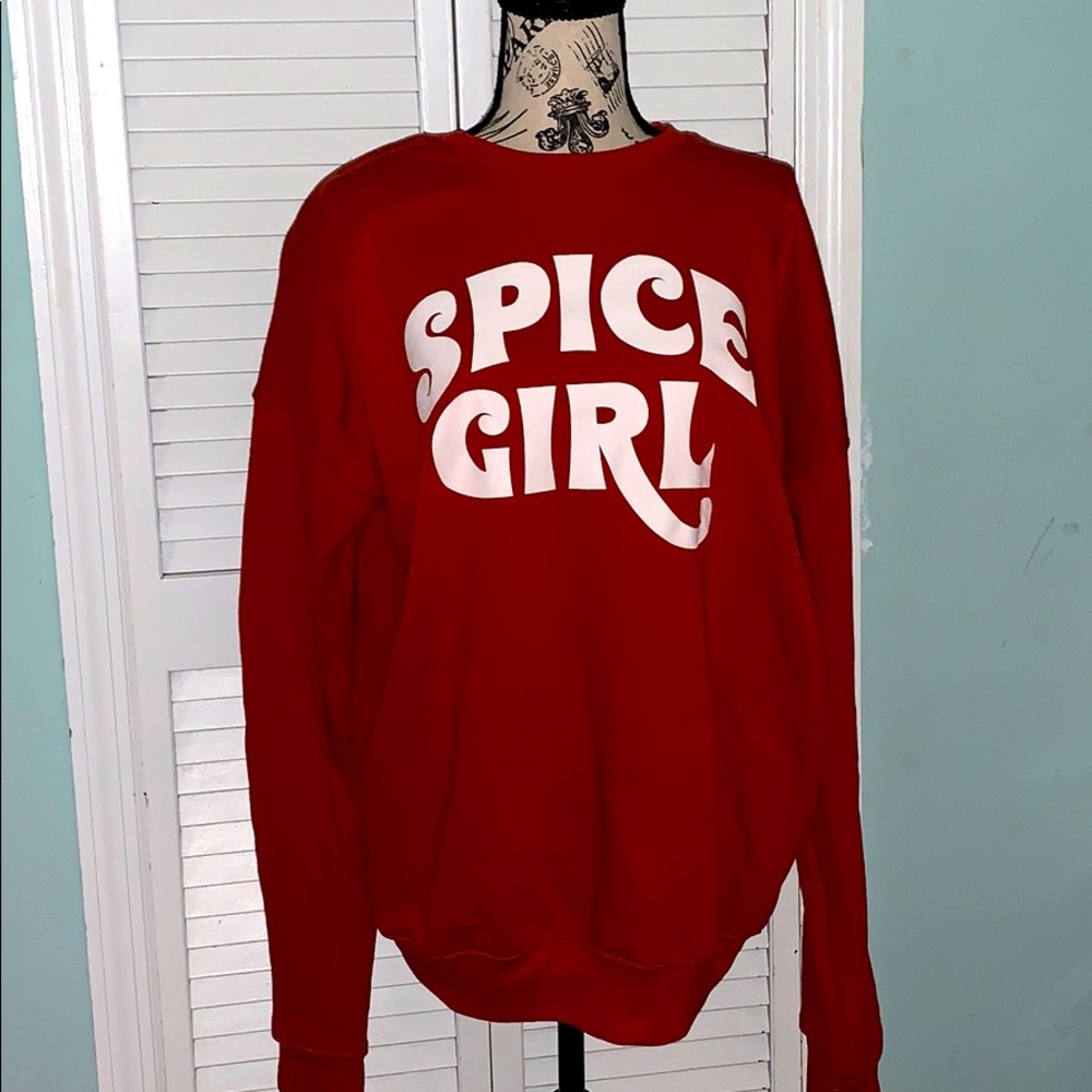 Fleece Sweatshirt Spice Girl